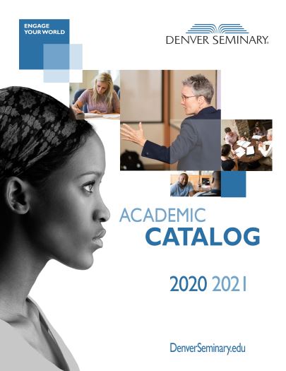 Academic Catalogs | Denver Seminary